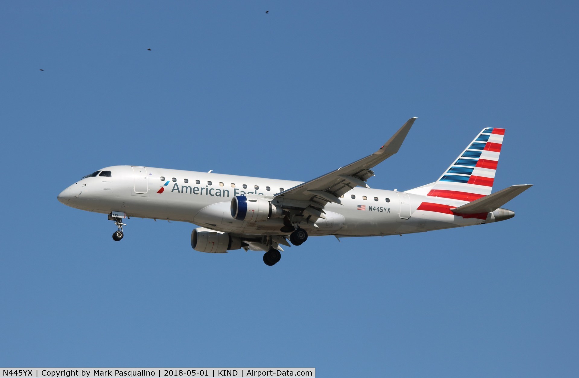 N445YX, 2015 Embraer 175LR (ERJ-170-200LR) C/N 17000455, ERJ-170-200 LR