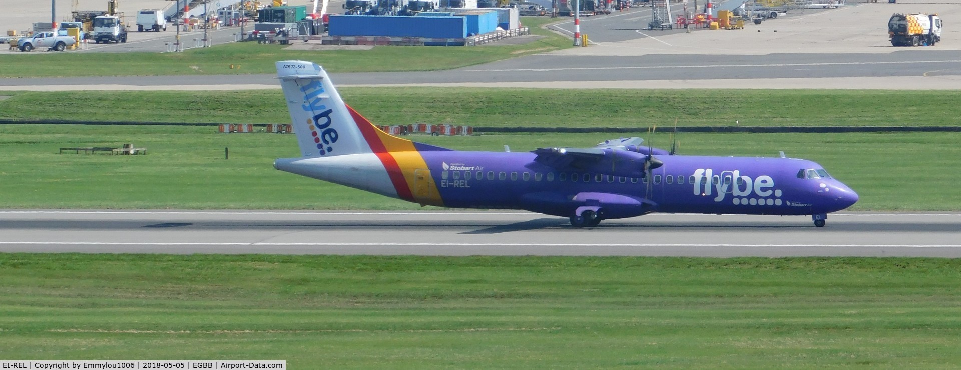 EI-REL, 2007 ATR 72-212A C/N 748, FROM FREEPORT CAR PARK