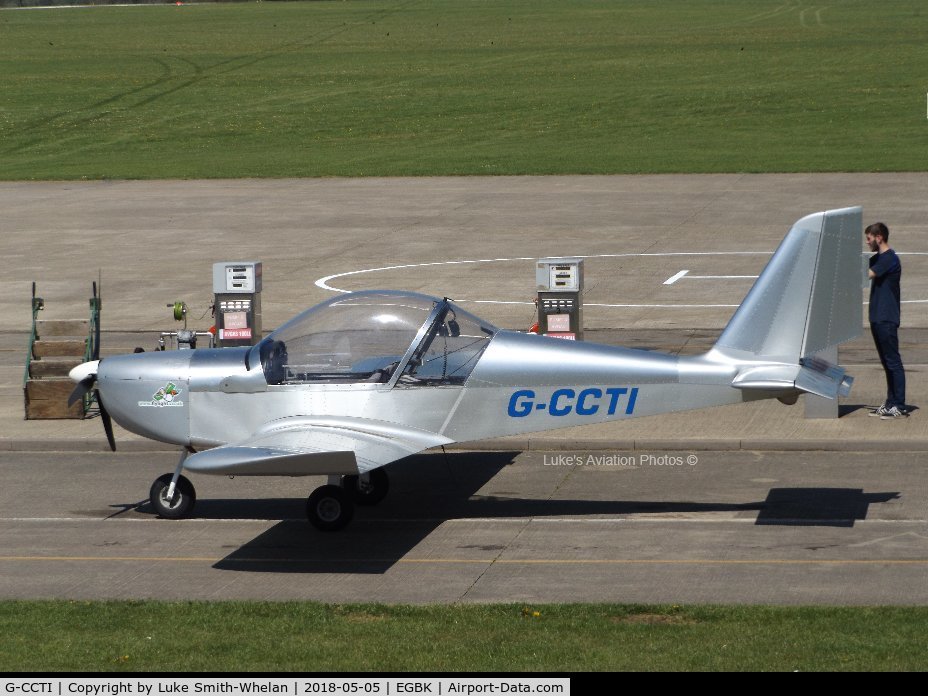 G-CCTI, 2004 Cosmik EV-97 TeamEurostar UK C/N 2009, At Sywell Aerodrome.