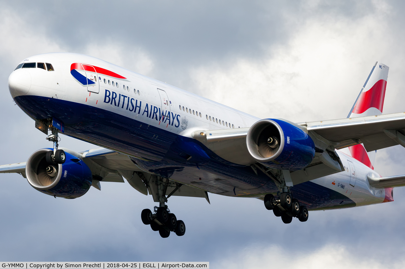 G-YMMO, 2001 Boeing 777-236 C/N 30317, G-YMMO @ London-Heathrow Intl. Airport