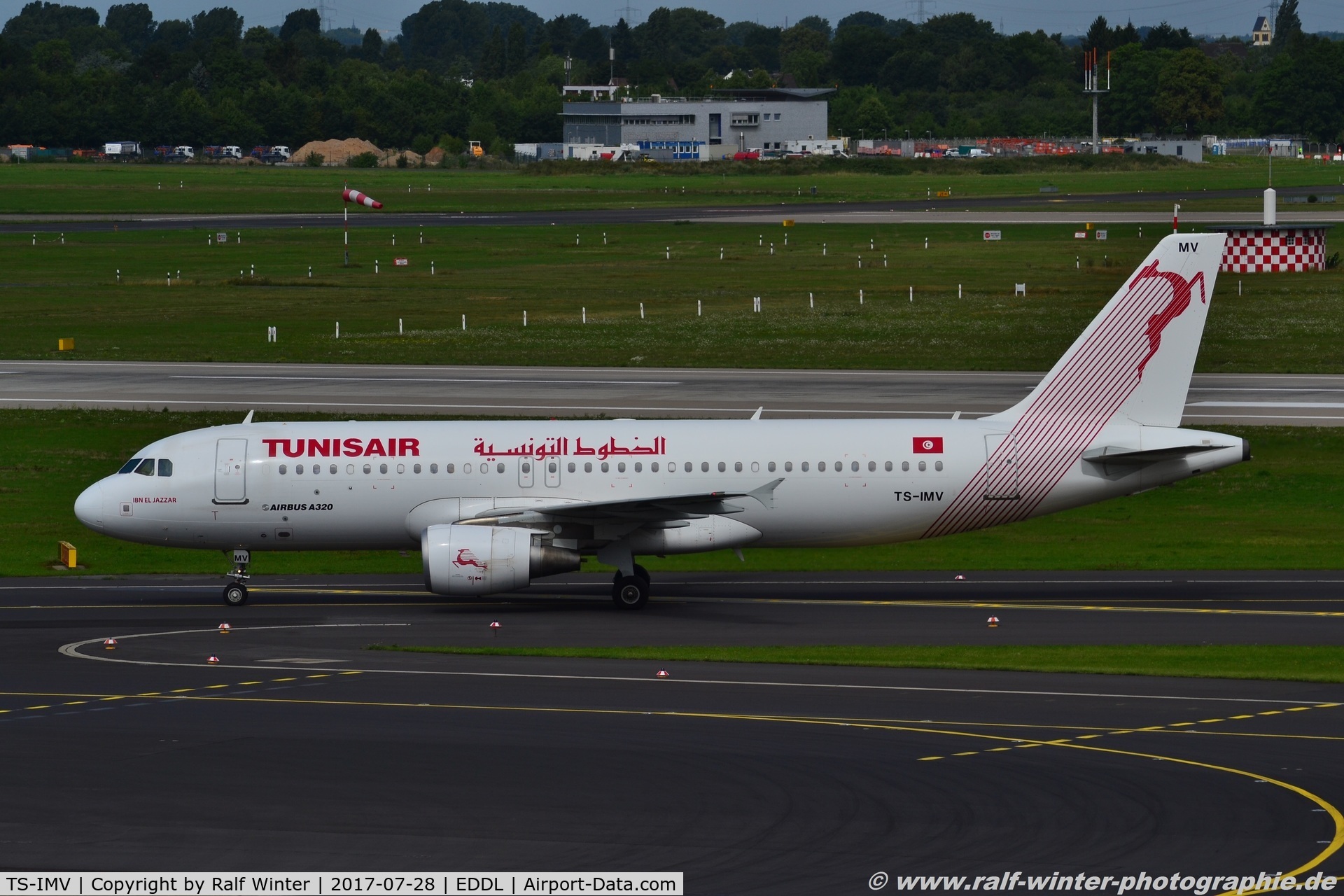 TS-IMV, 2013 Airbus A320-214 C/N 5610, Airbus A320-214 - TU TAR Tunisair 'Ibn El Jazzar' - 5610 - TS-IMV - 28.07.2017 - DUS