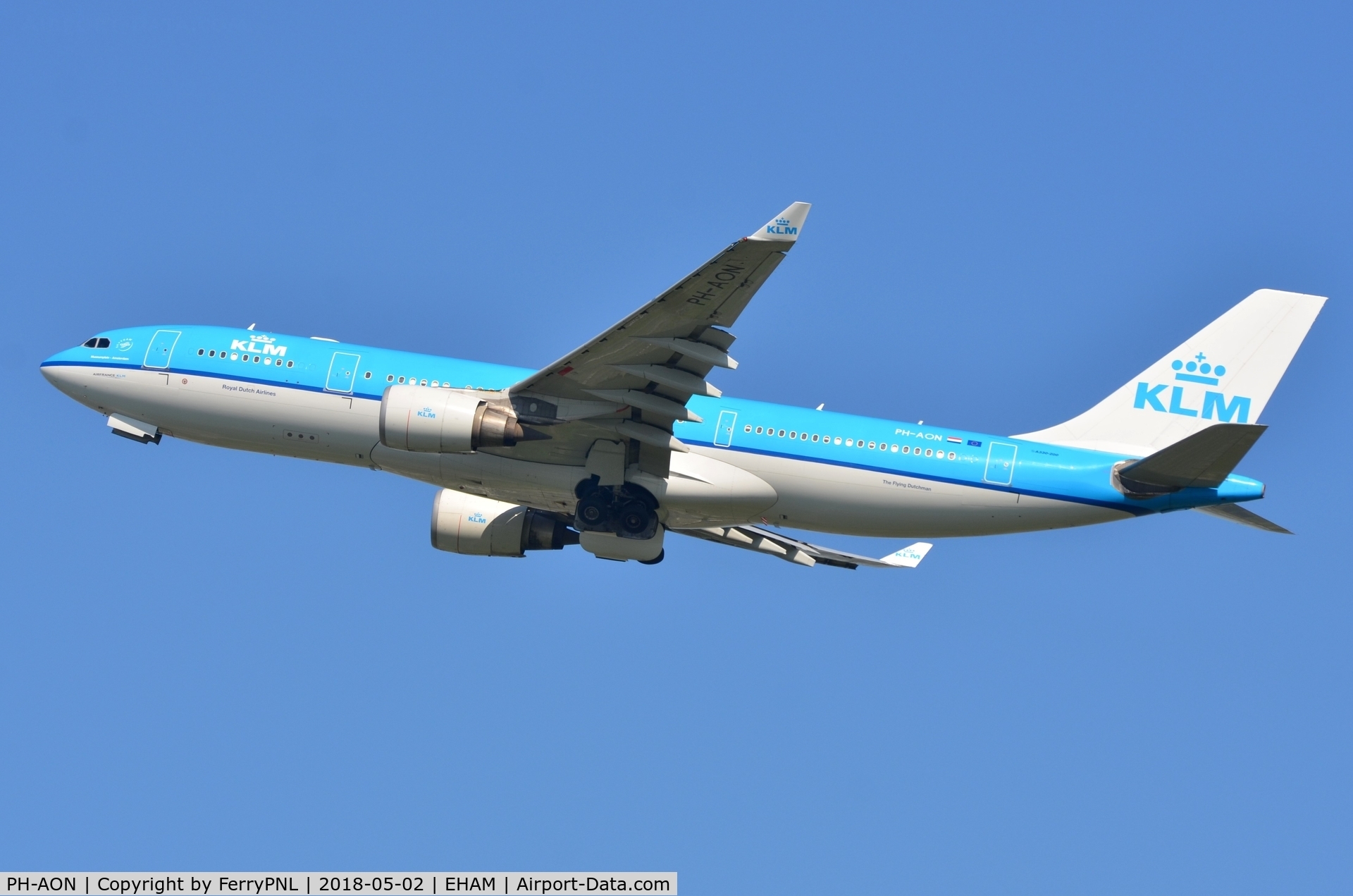 PH-AON, 2008 Airbus A330-203 C/N 925, Departure of KLM A332