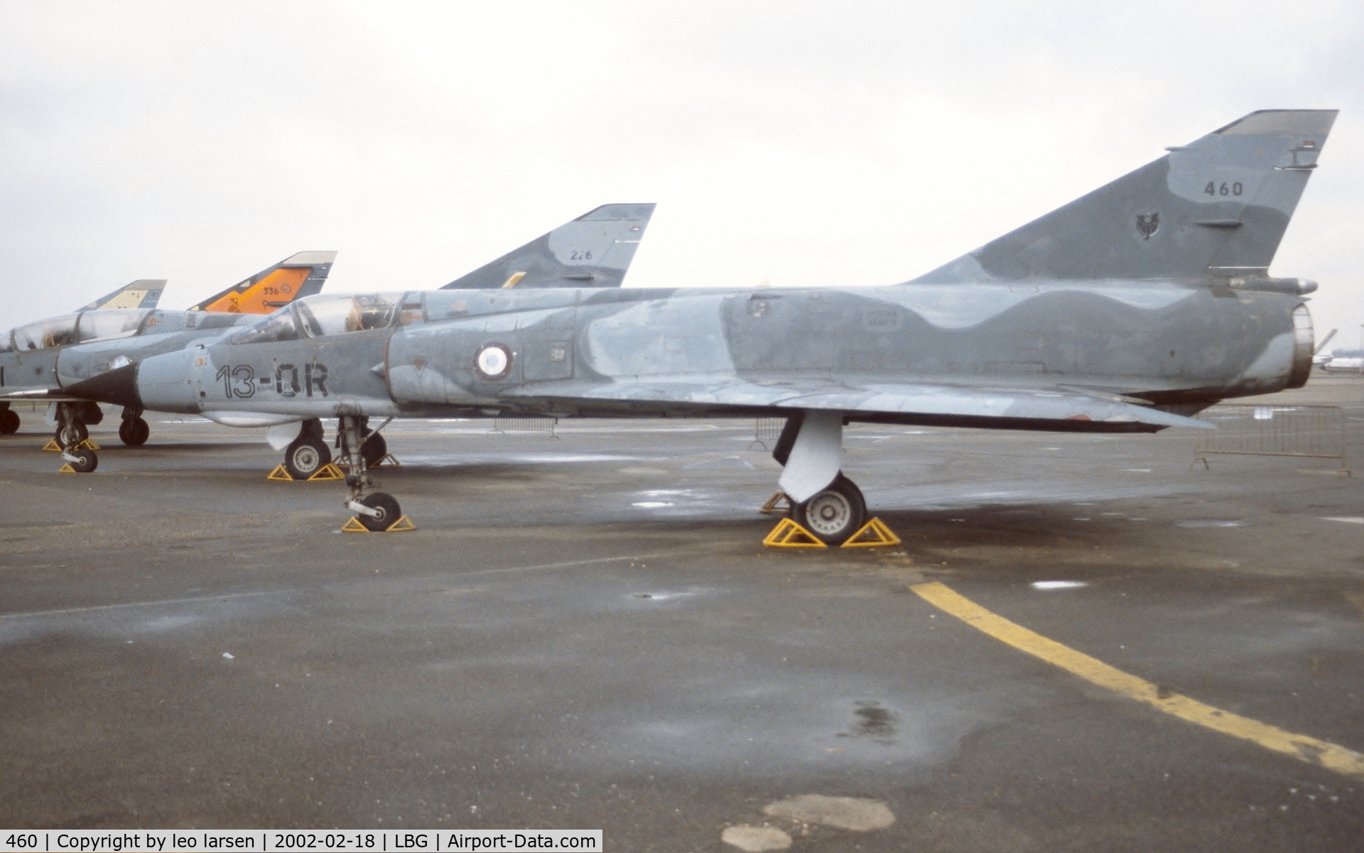 460, Dassault Mirage IIIE C/N 460, Musee de l Air Paris LBG 18.2.2002