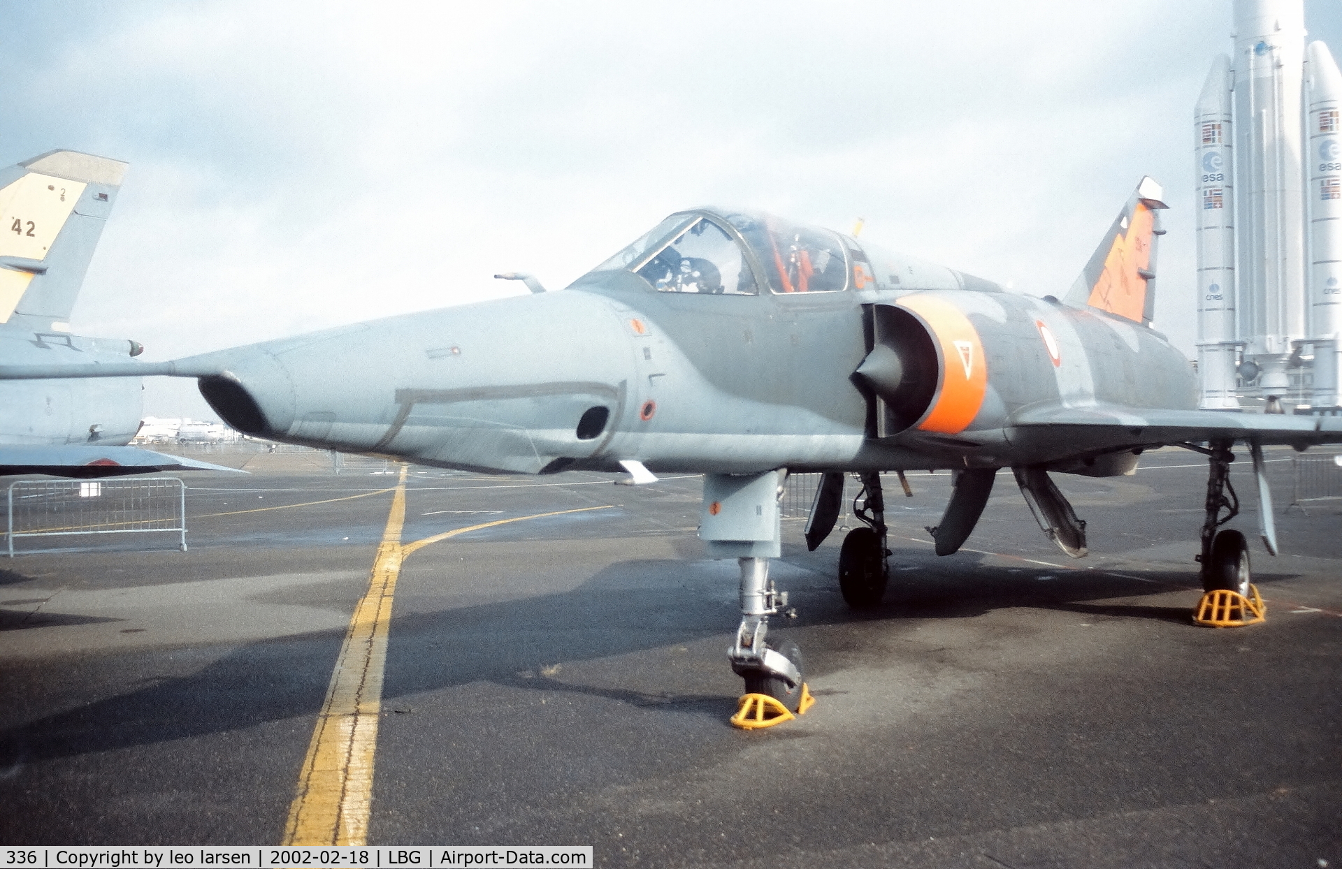 336, Dassault Mirage IIIR C/N 336, Musee de l Air Paris LBG 18.2.2002