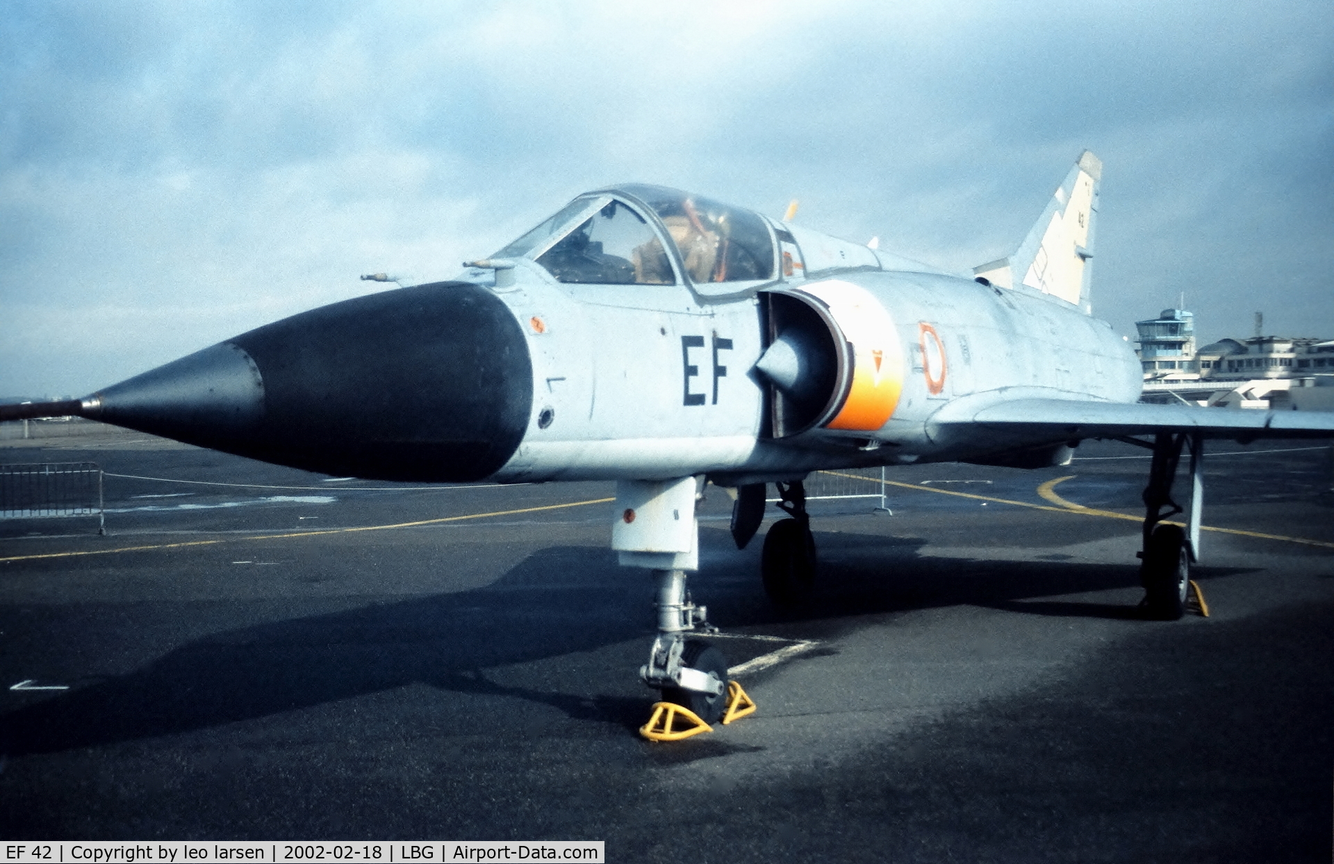 EF 42, Dassault Mirage IIIC C/N 42, Musee de l Air Paris LBG 18.2.2002
