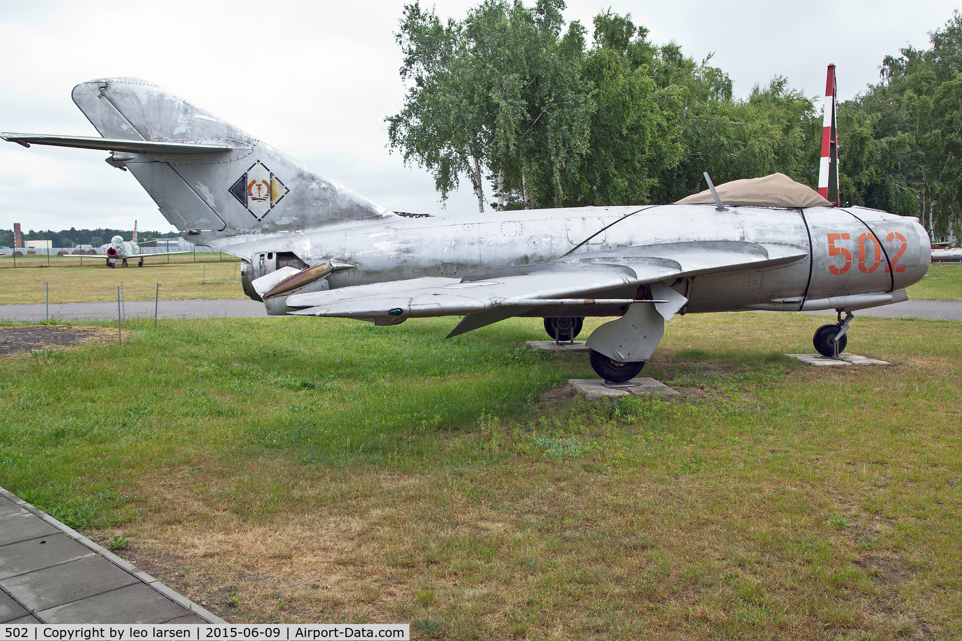 502, PZL-Mielec Lim-5 (MiG-17F) C/N 1C0902, Cottbus flugplatzmuseum 9.6.2015