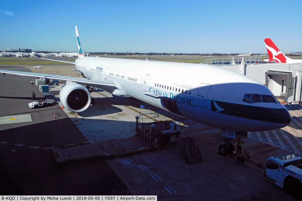 B-KQD, 2012 Boeing 777-367/ER C/N 39237, At Mascot