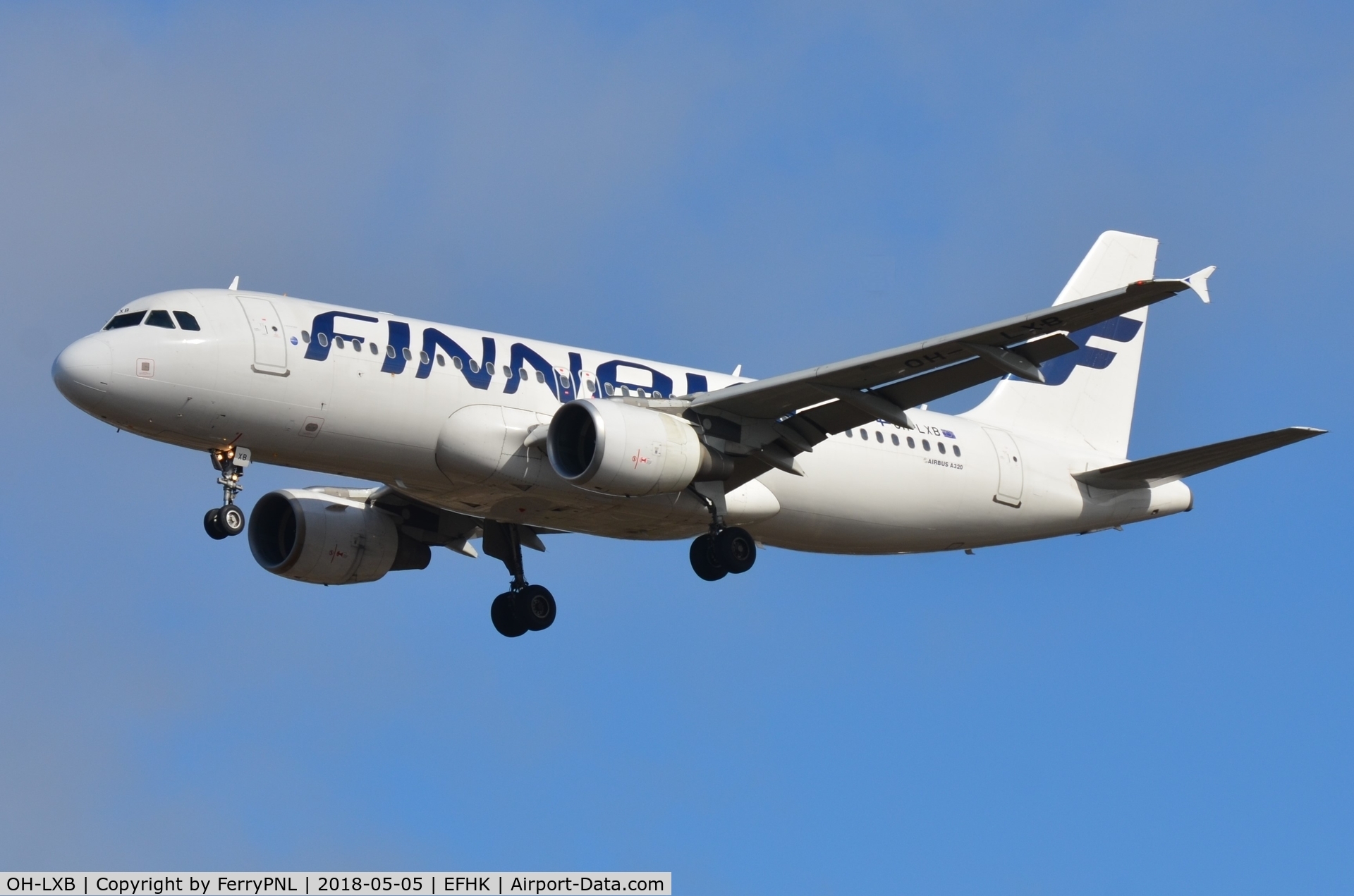 OH-LXB, 2001 Airbus A320-214 C/N 1470, Finnair A320