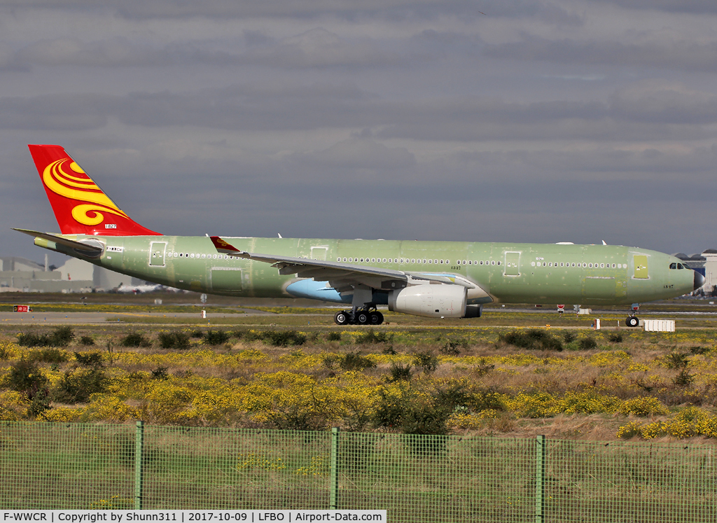 F-WWCR, 2017 Airbus A330-343 C/N 1827, C/n 1827 - For Hainan Airlines
