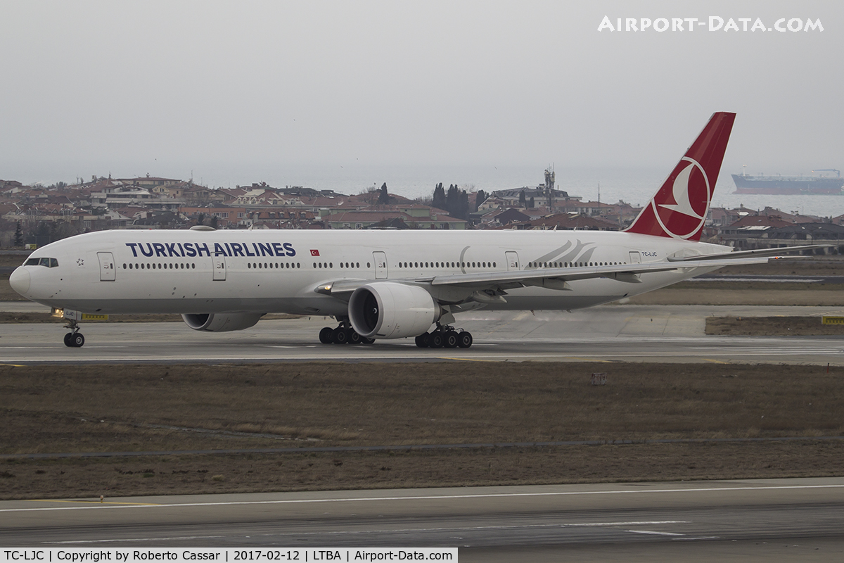TC-LJC, 2015 Boeing 777-3F2/ER C/N 44123, Istanbul Ataturk