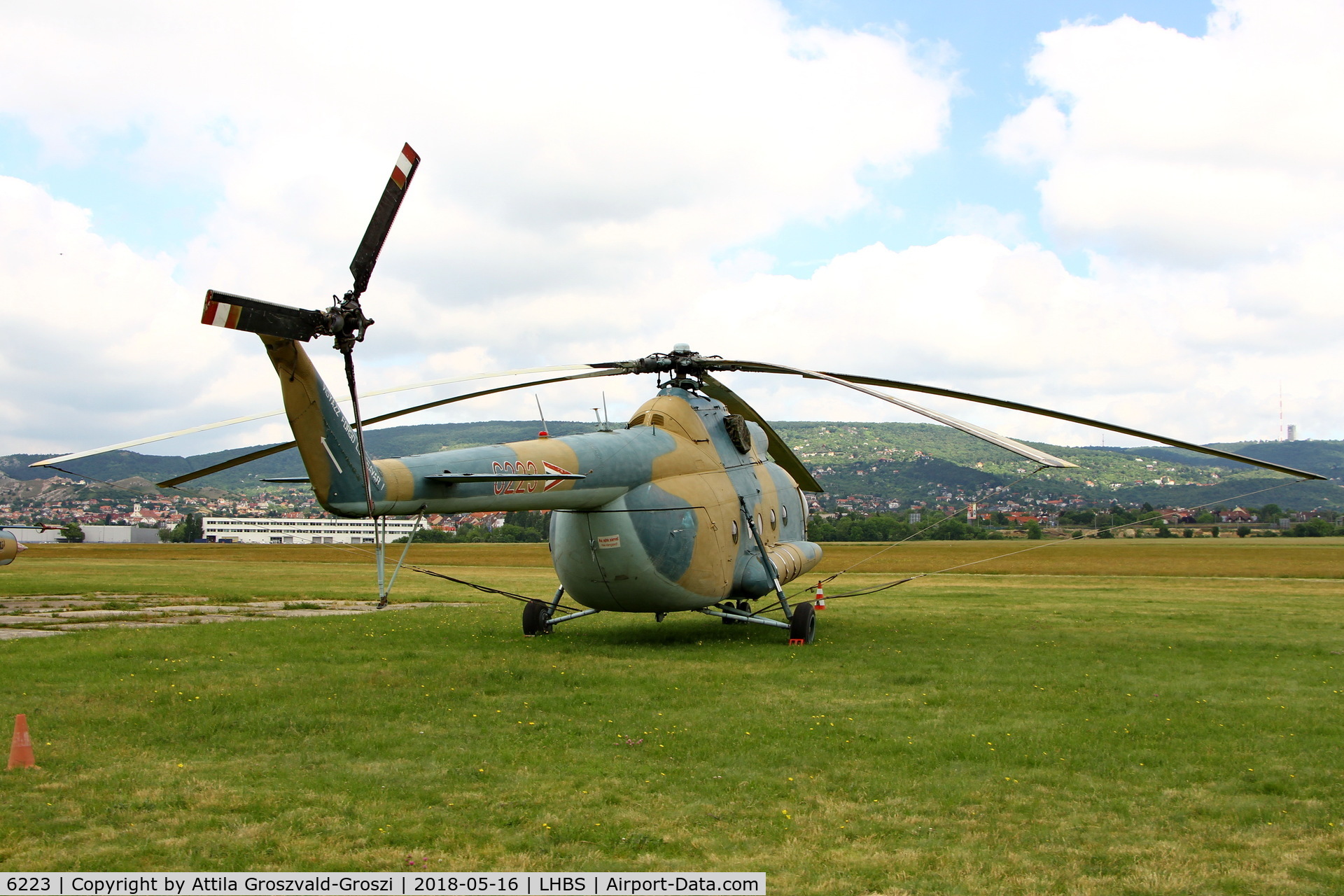 6223, 1980 Mil Mi-8T Hip C/N 226223, LHBS Budaörs Airport, Hungary