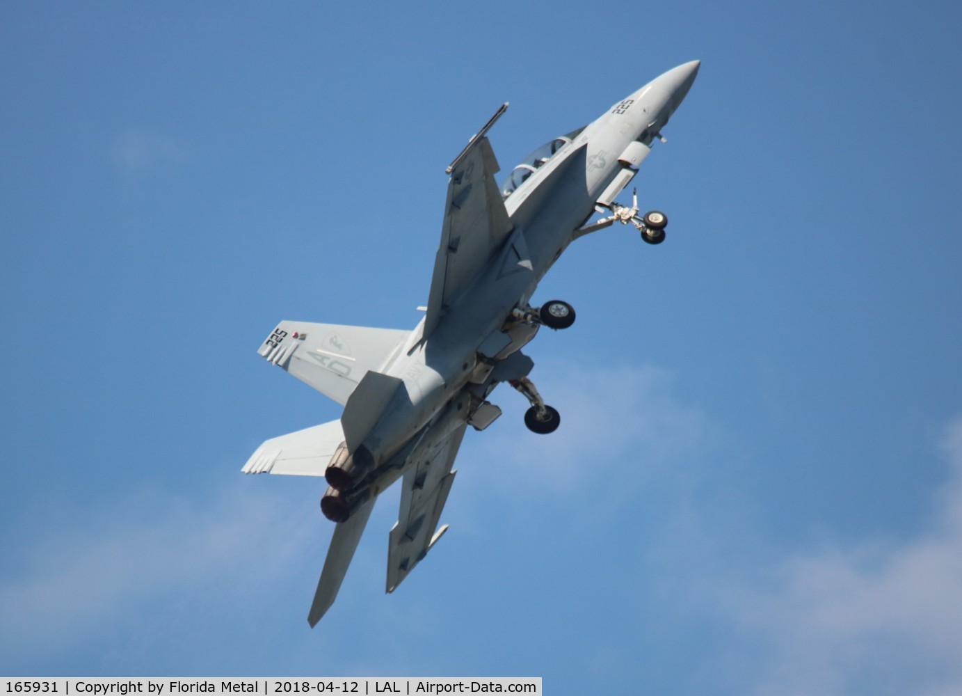 165931, Boeing F/A-18F Super Hornet C/N F077, F/A-18F