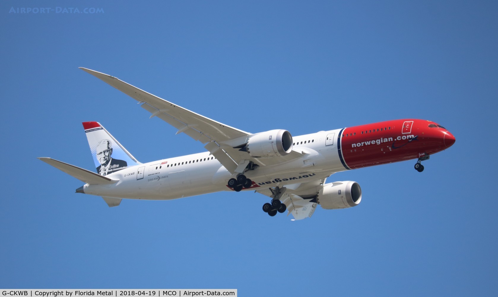G-CKWB, 2018 Boeing 787-9 Dreamliner C/N 38788, Norwegian UK