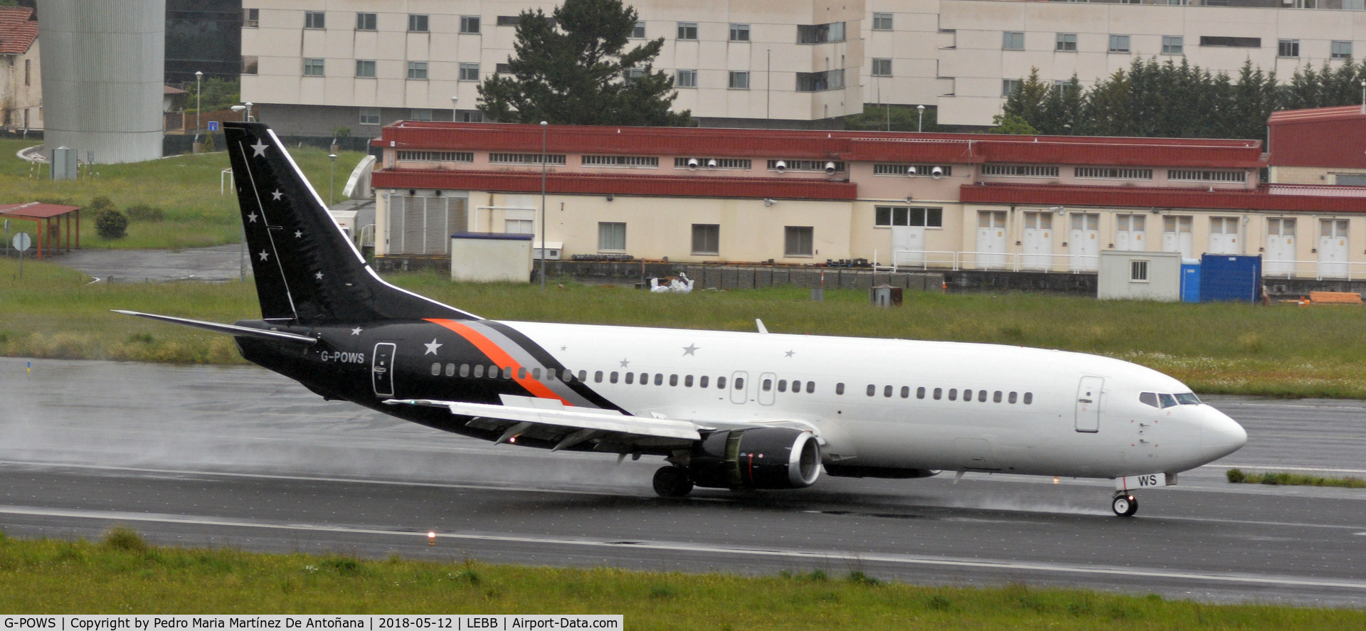 G-POWS, 1992 Boeing 737-436 C/N 25853, Loiu - Bilbao - Euskadi - España