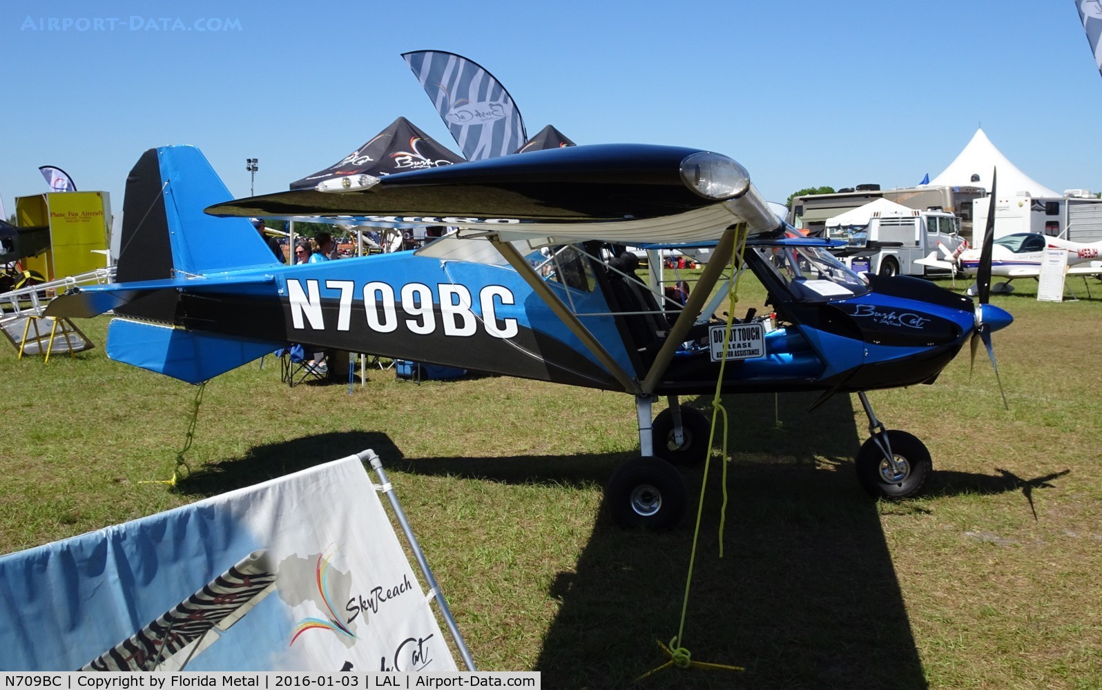 N709BC, 2015 Rainbow Skyreach BushCat C/N CH134B, Bushcat