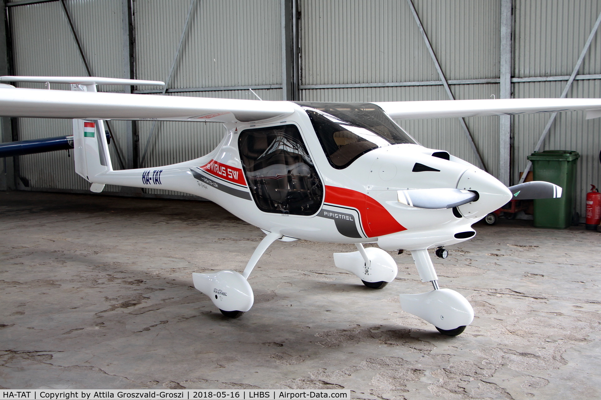 HA-TAT, 2017 Pipistrel Virus SW 121 C/N VSW 1210020, LHBS Budaörs Airport, Hungary