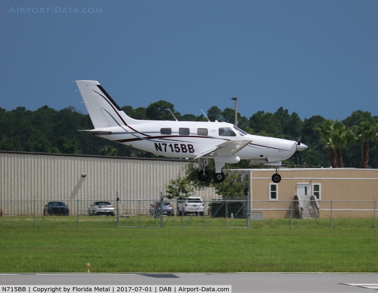 N715BB, 1996 Piper PA-46-350P Malibu Mirage C/N 4636038, PA-46-350P