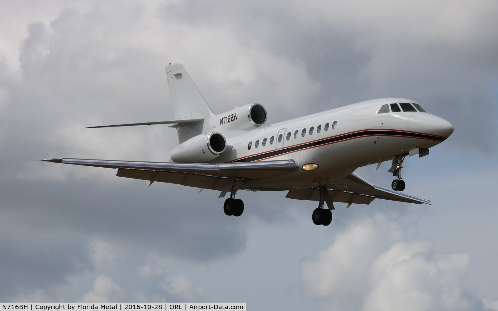 N716BH, 1997 Dassault Falcon 900EX C/N 22, Falcon 900EX