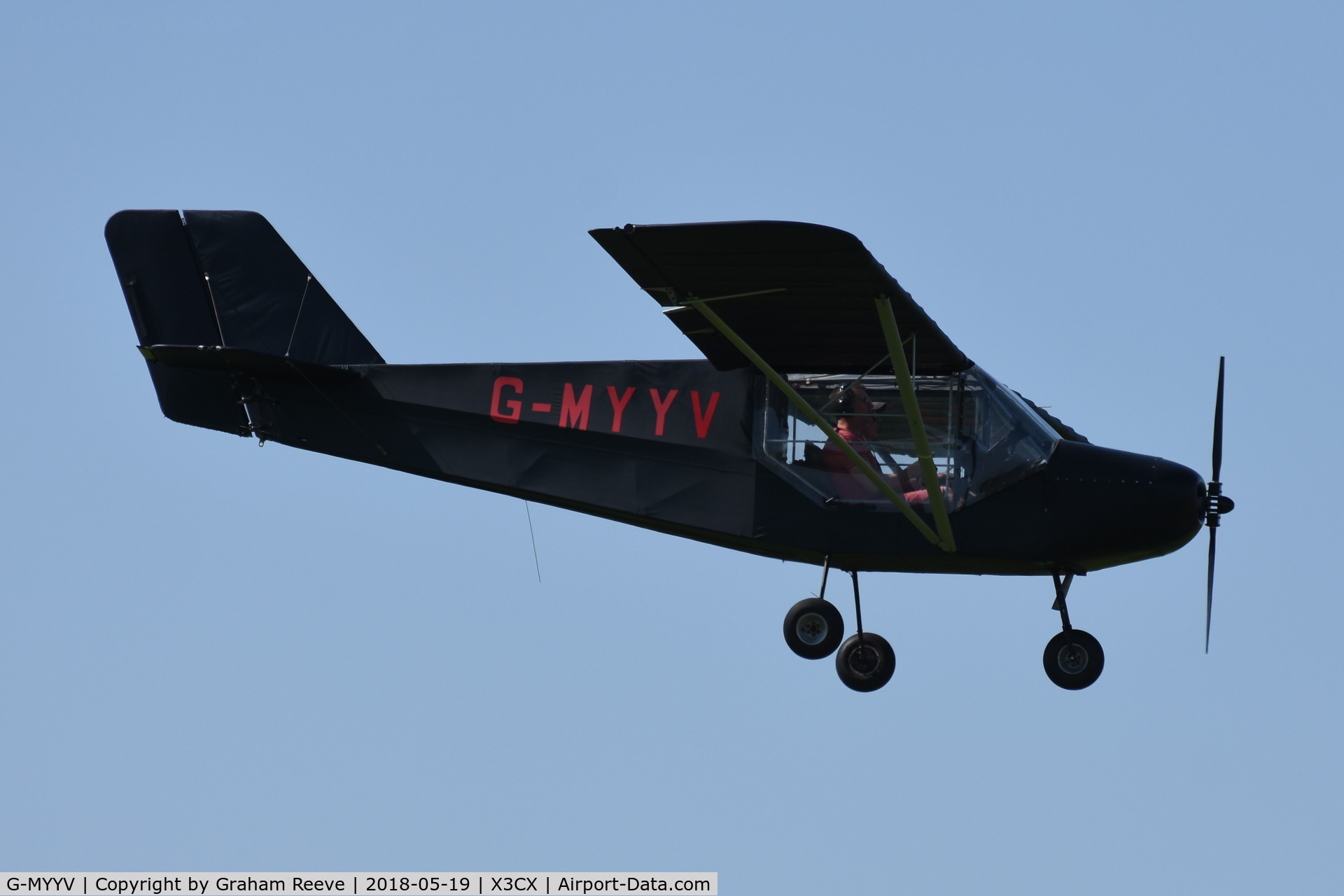 G-MYYV, 1995 Rans S-6ESD XL Coyote II C/N PFA 204-12943, Landing at Northrepps.