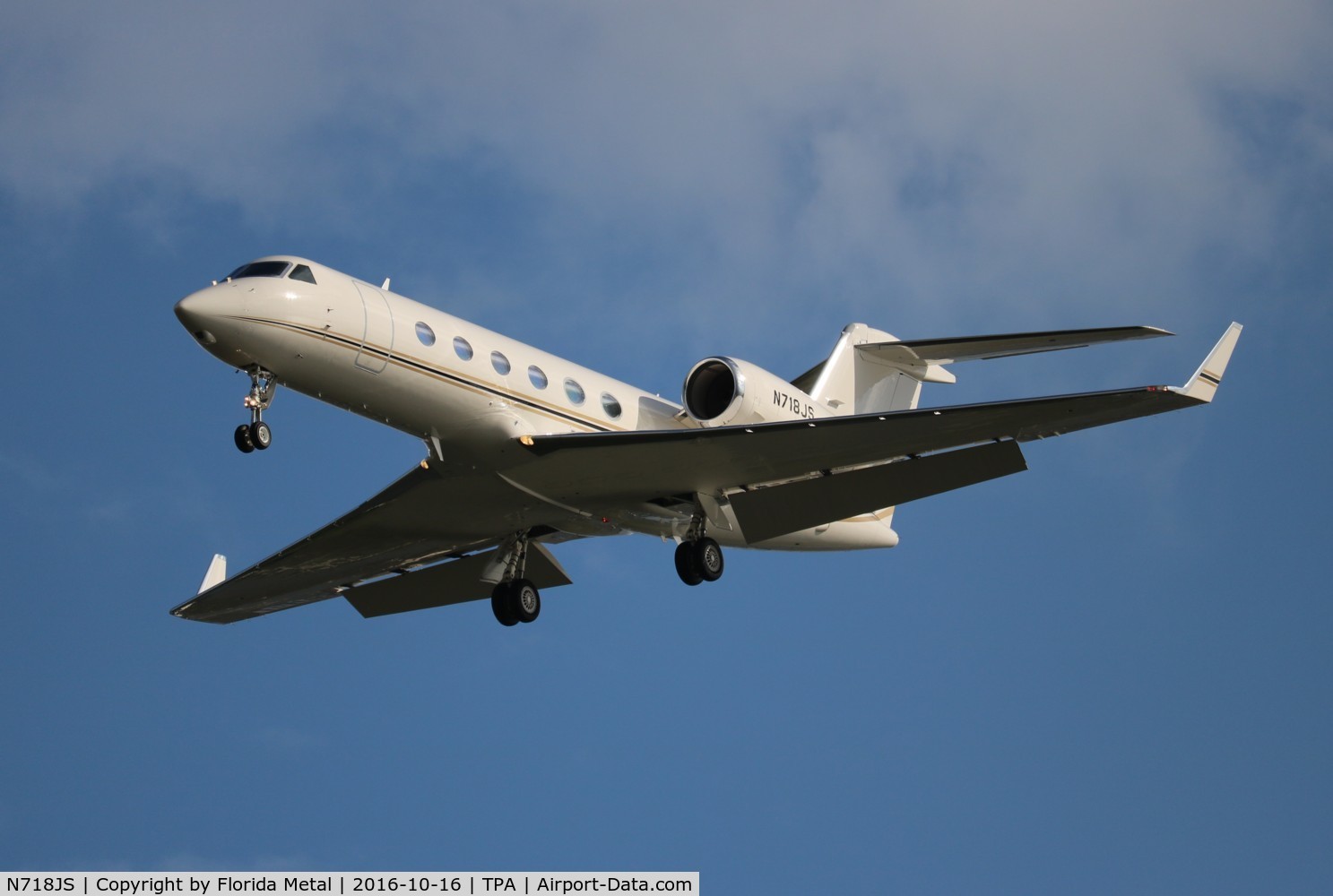 N718JS, Gulfstream Aerospace GIV-X (G450) C/N 4164, Gulfstream IV-X