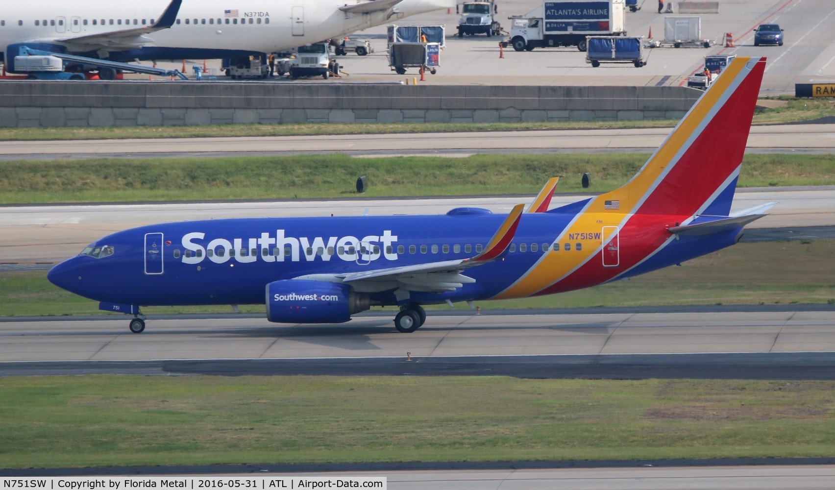 N751SW, 1999 Boeing 737-7H4 C/N 29803, Southwest