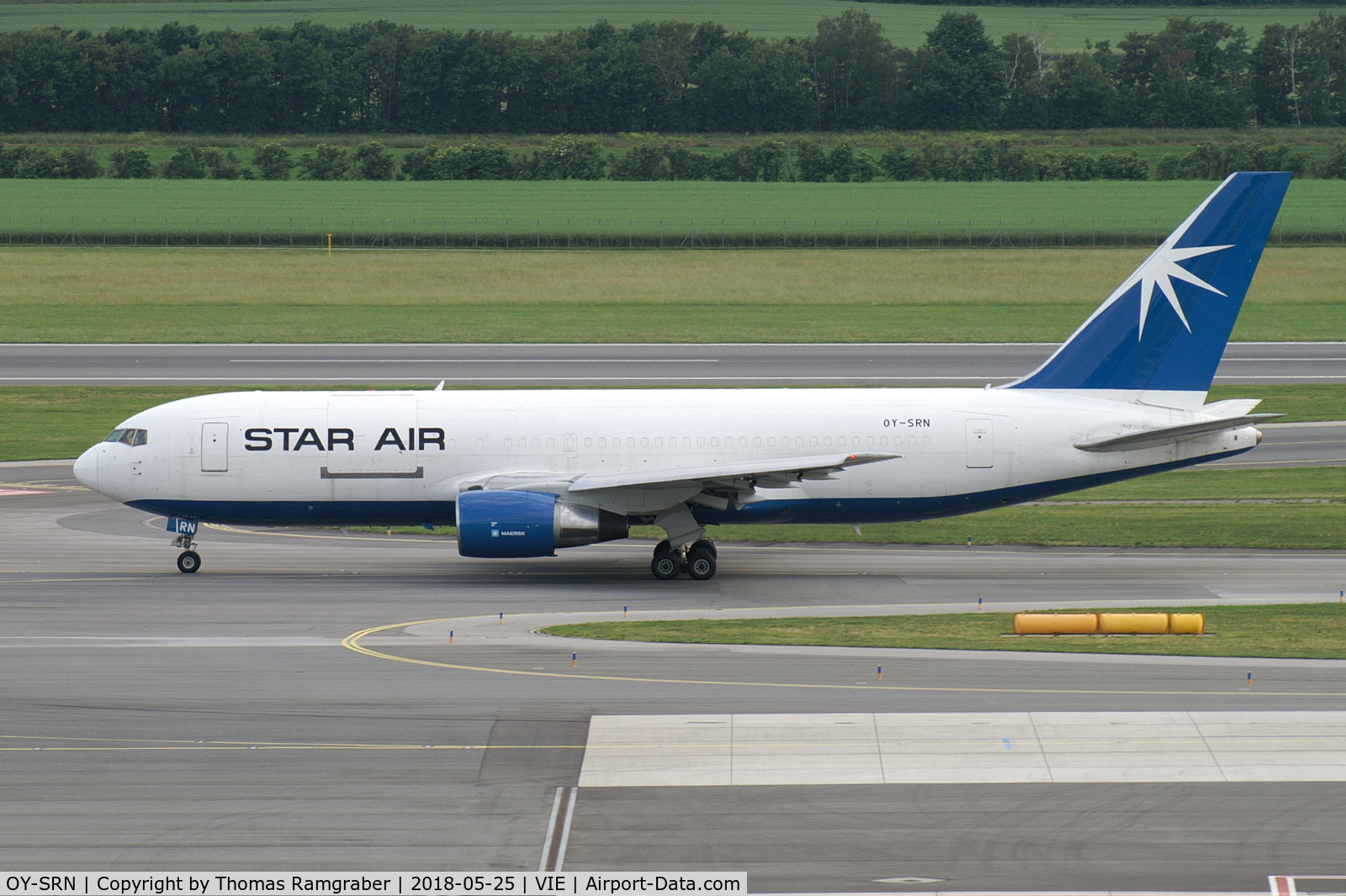 OY-SRN, 1985 Boeing 767-219ERF C/N 23326, Star Air Boeing 767-200
