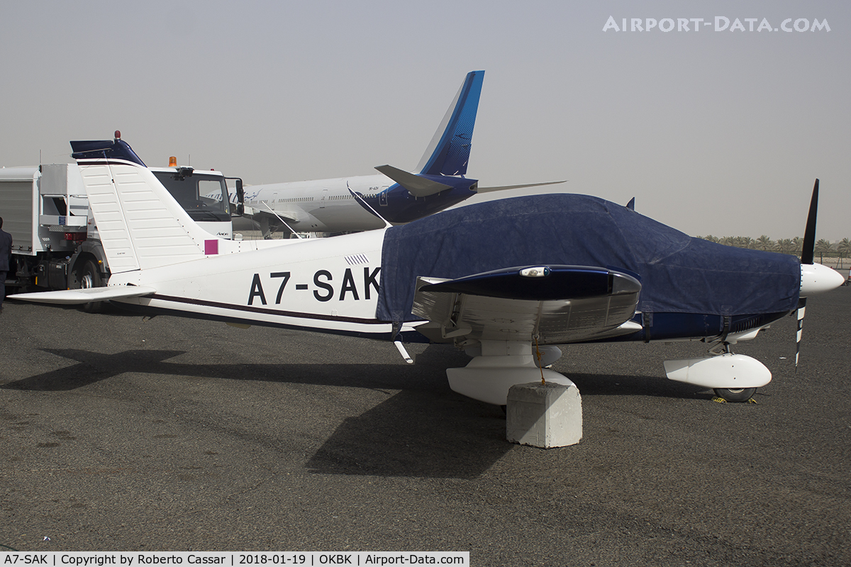 A7-SAK, Piper PA-28-181 Cherokee Archer II C/N Not Found A7-SAK, Kuwait Aviation Show 2018