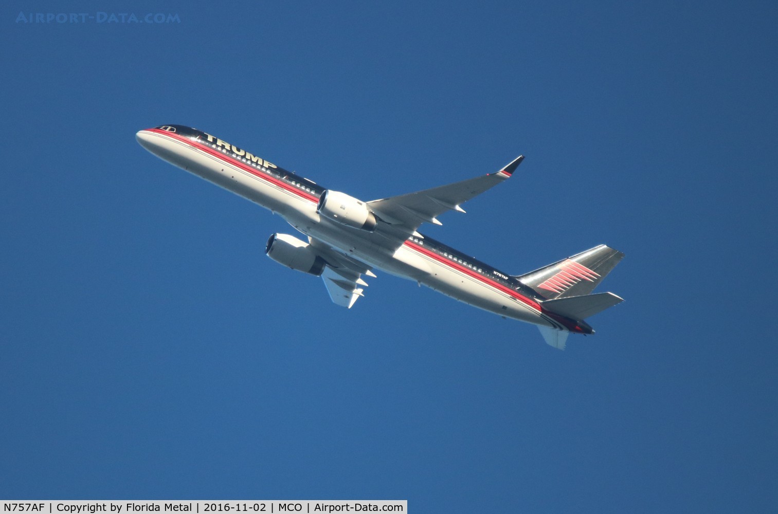 N757AF, 1991 Boeing 757-2J4 C/N 25155, Trump
