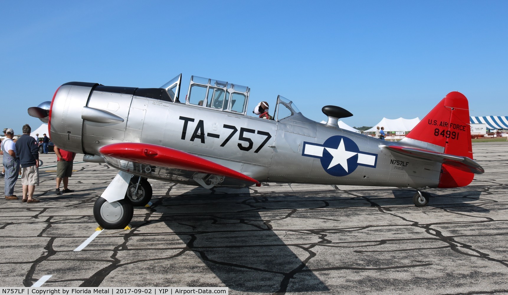 N757LF, 1944 North American AT-6D Texan C/N 84991, AT-6D