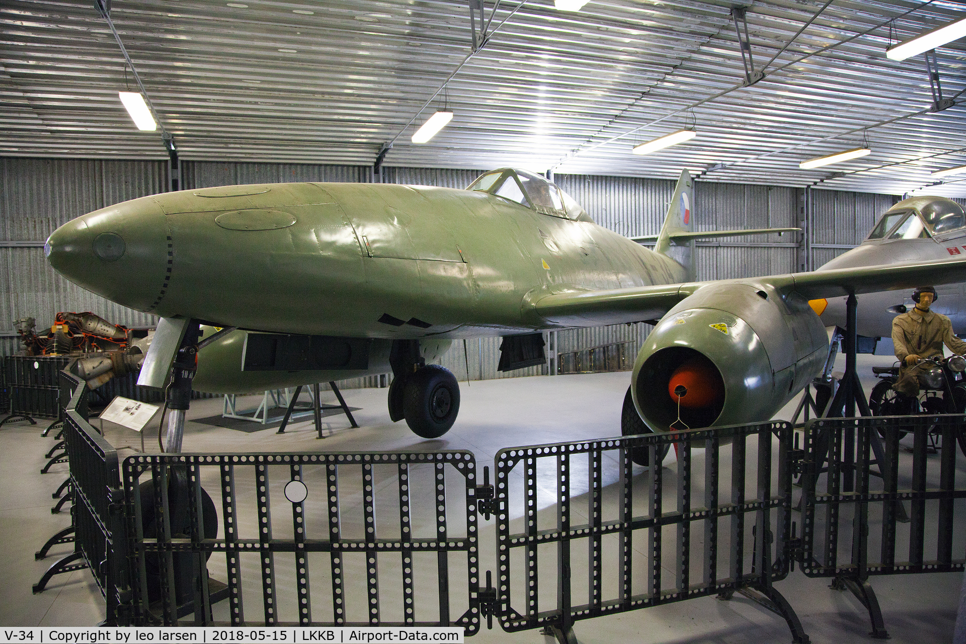 V-34, 1946 Avia S-92 C/N 4, Kbely Air Museum 15.5.2018