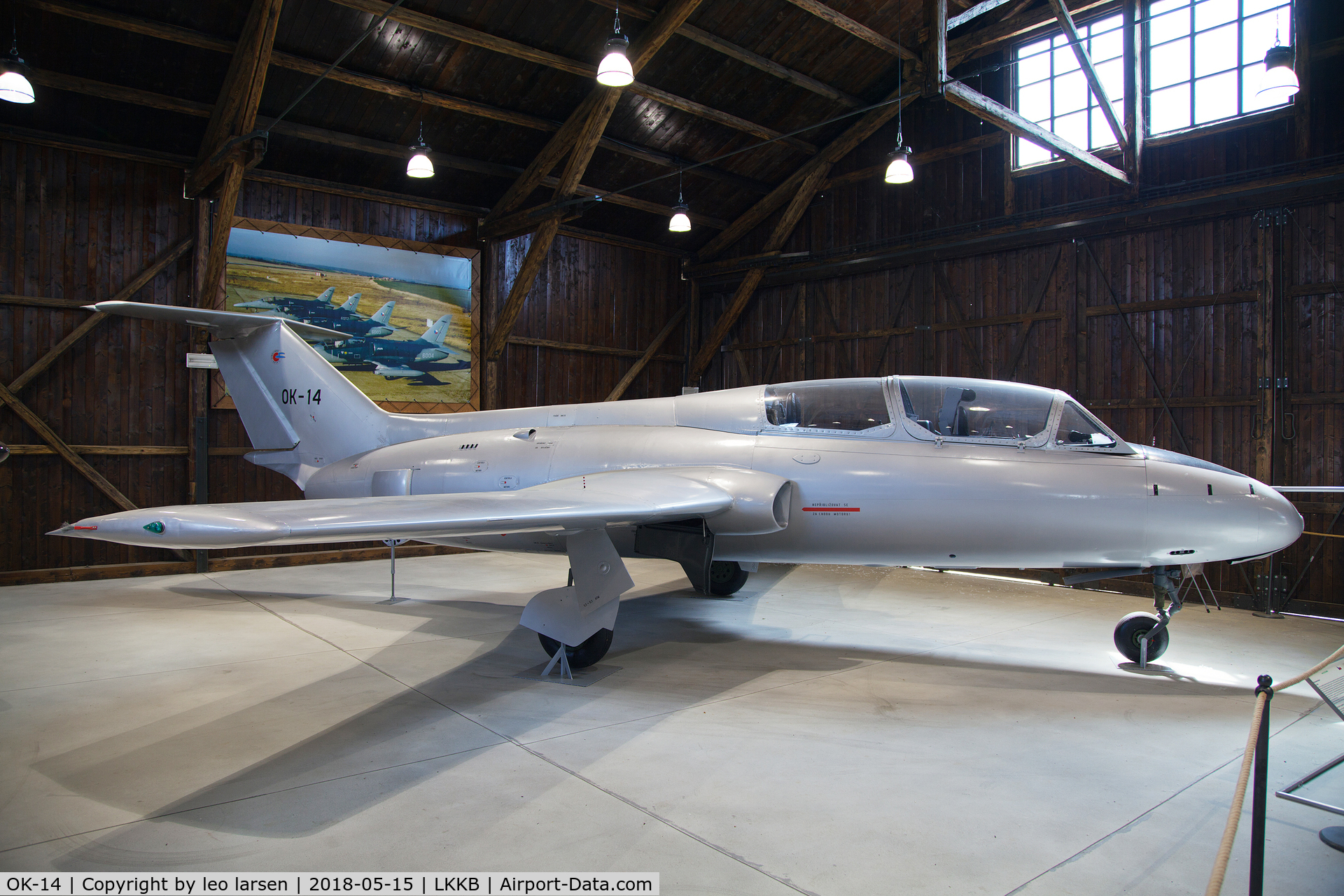 OK-14, 1959 Aero XL-29 Delfin C/N 3, Kbely Air Museum 15.5.2018 First flight 5.4.59