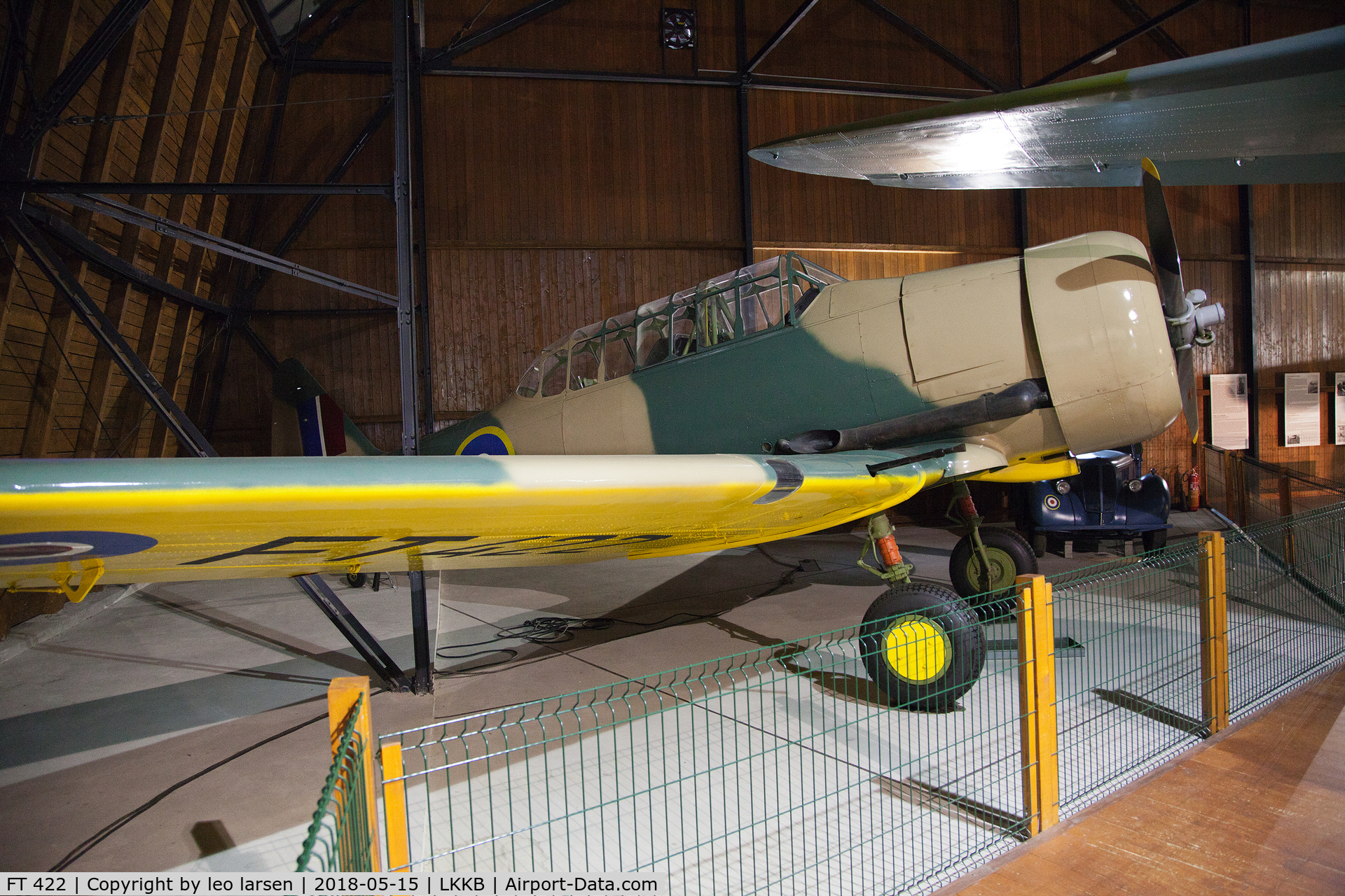 FT 422, 1943 Noorduyn AT-16 Harvard IIB C/N 14A-1462, Kebly Air Museum 15.5.2018