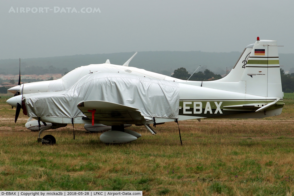 D-EBAX, Grumman American AA-5 Traveler Traveler C/N AA5-111, Parked