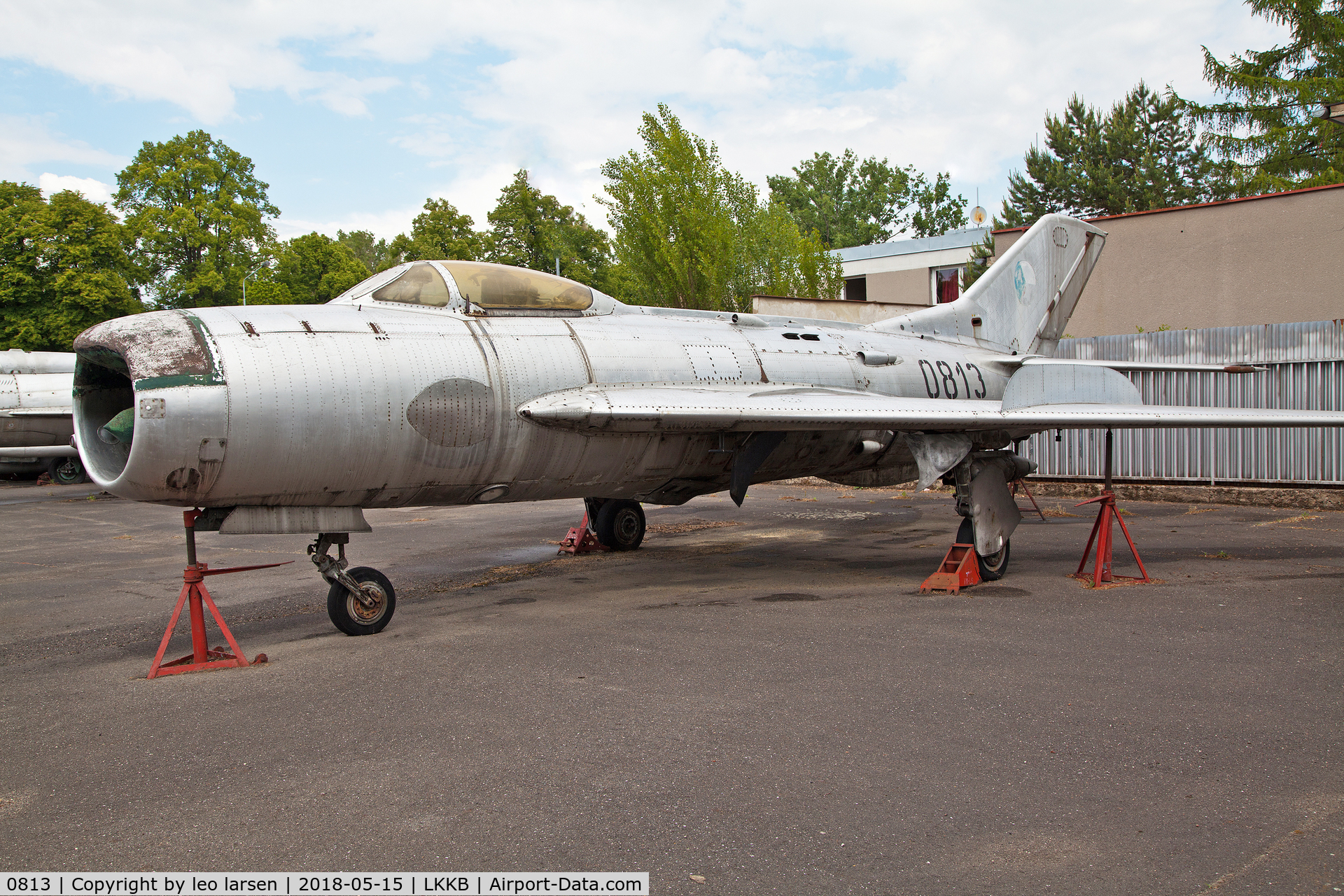 0813, 1958 Mikoyan-Gurevich MiG-19P C/N 650813, Kebly 15.5.2018