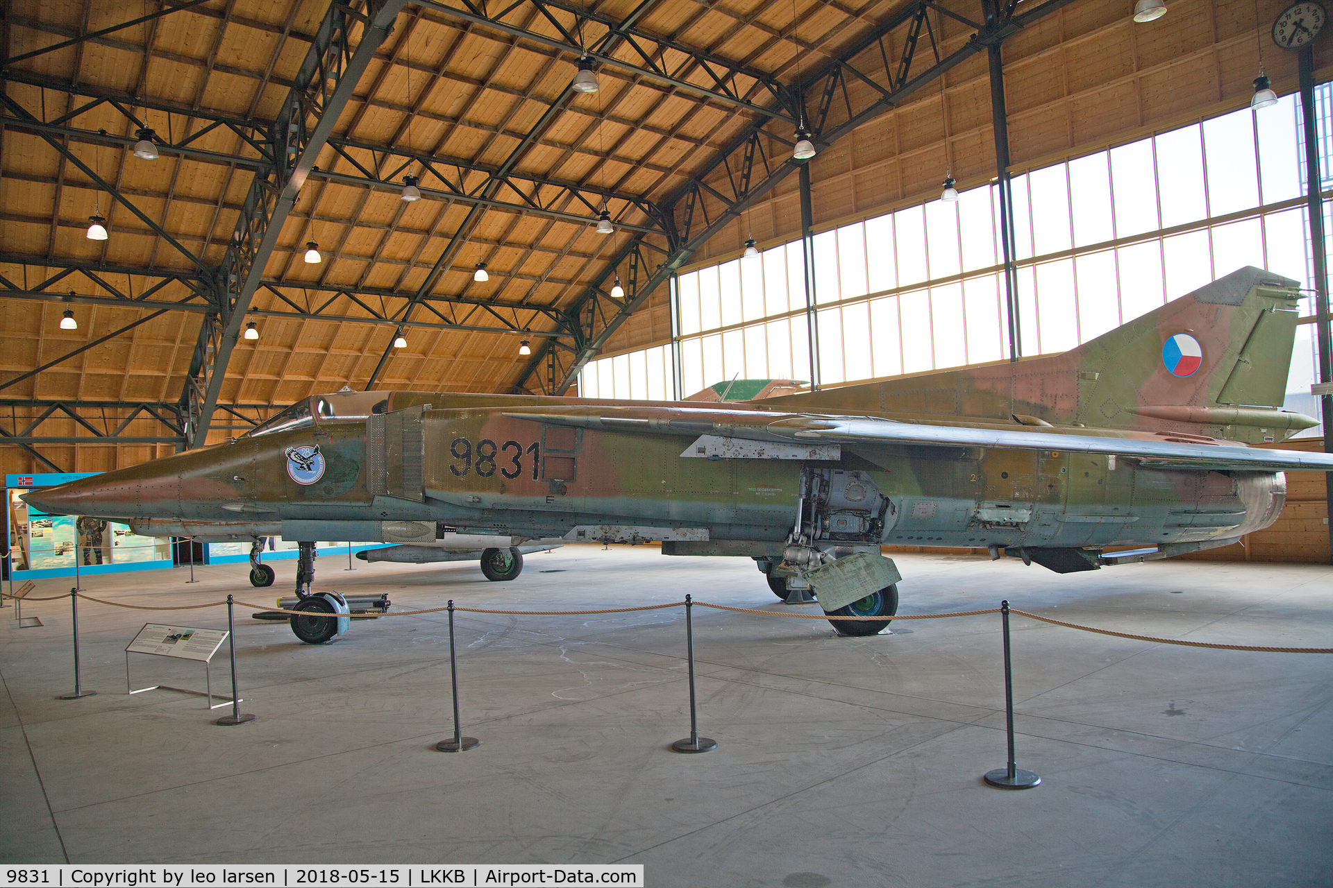 9831, 1982 Mikoyan-Gurevich MiG-23BN C/N 0393219831/8848, Kebly Air Museum 15.5.2018