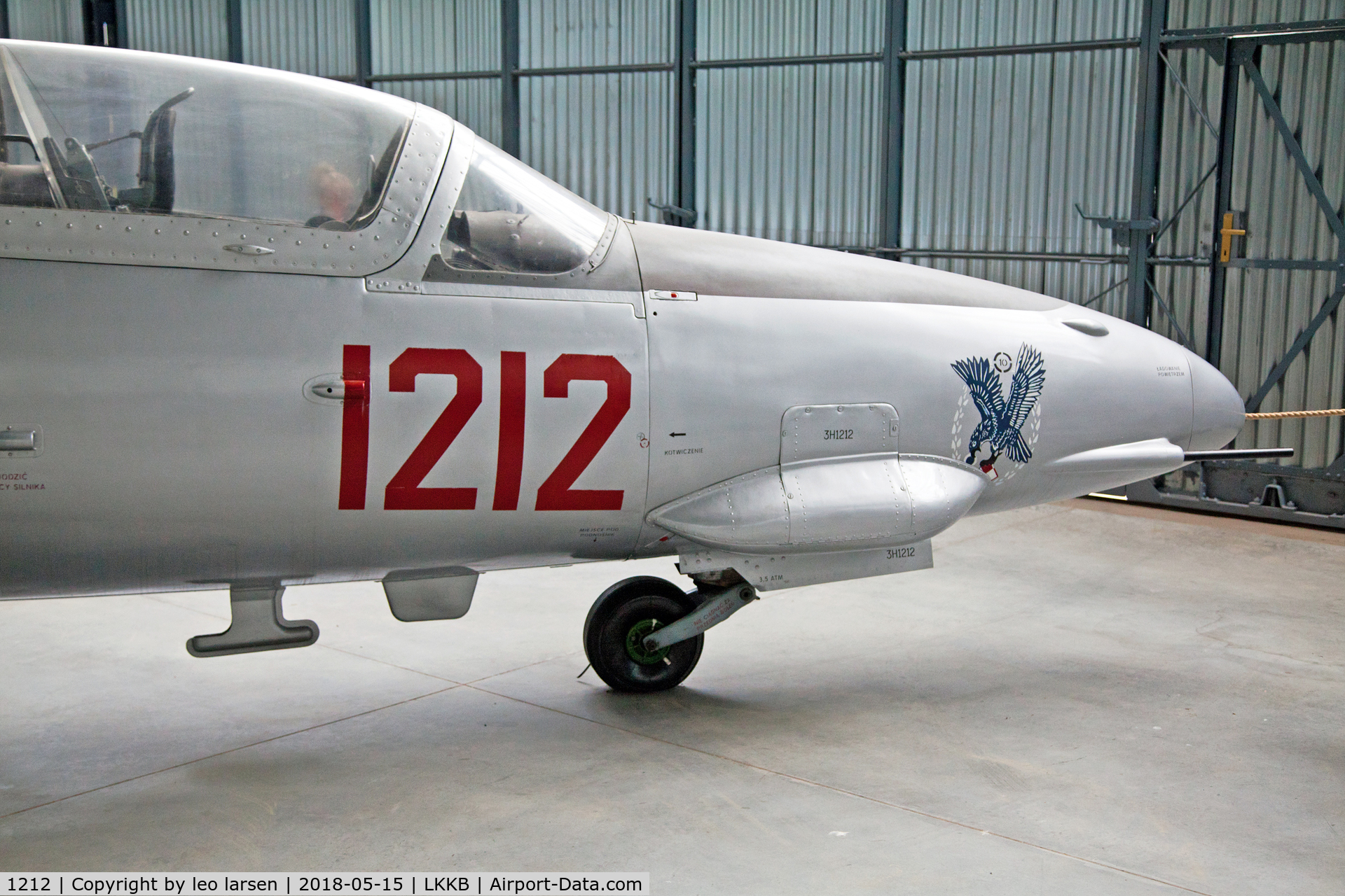 1212, PZL-Mielec TS-11 Iskra bis D C/N 3H-1212, Kebly Air Museum 15.5.2018