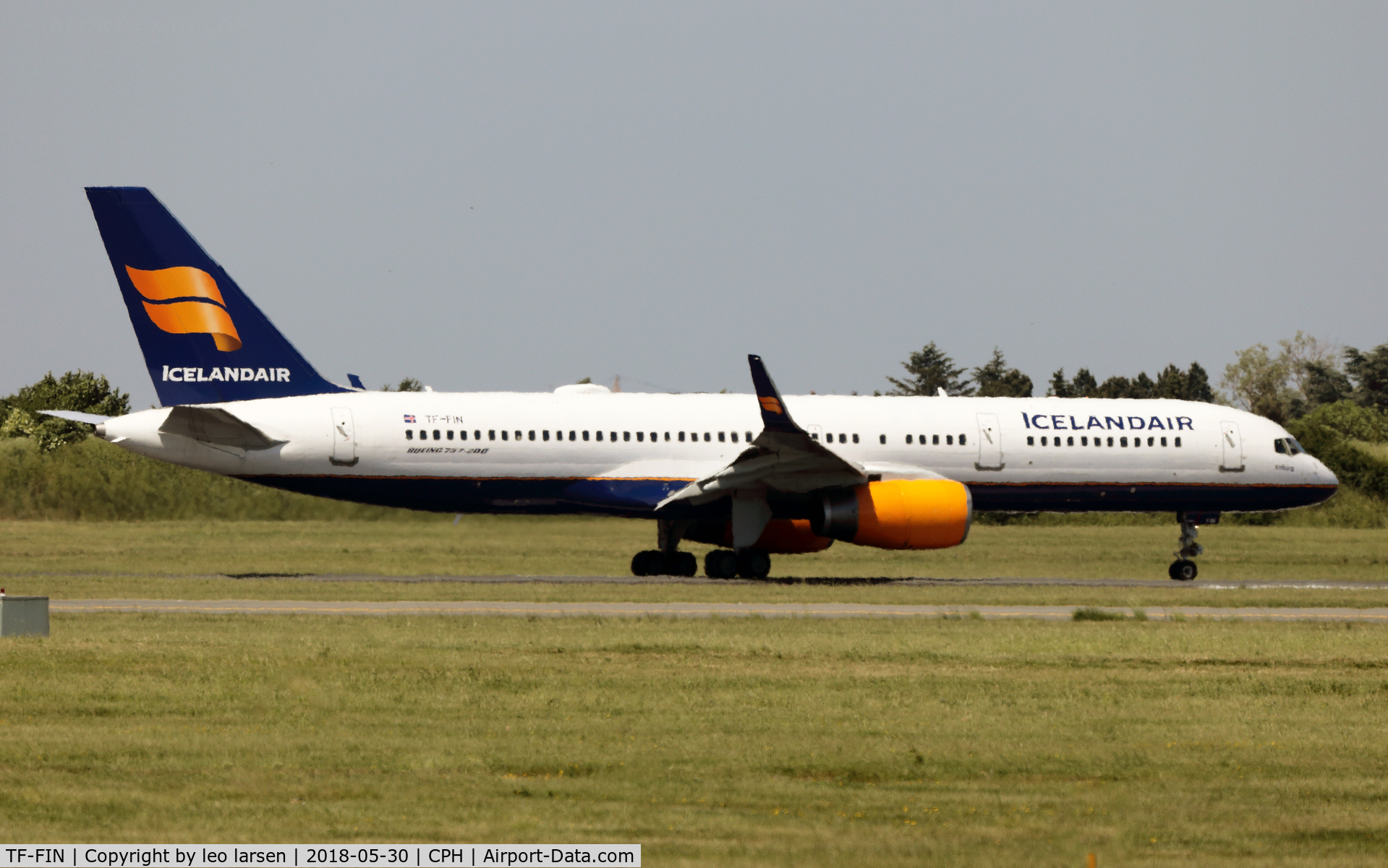 TF-FIN, 1997 Boeing 757-208 C/N 28989, Copenhagen 30.5.2018