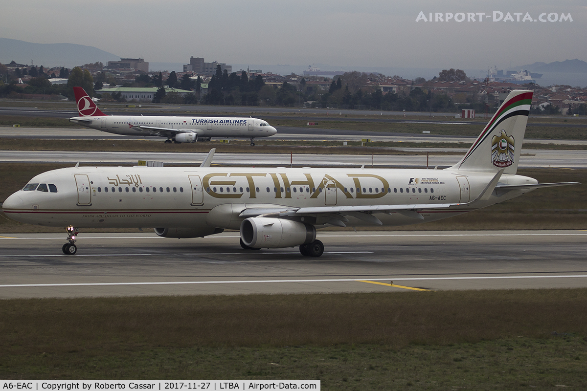 A6-EAC, 2014 Airbus A321-231 C/N 6143, Istanbul Ataturk