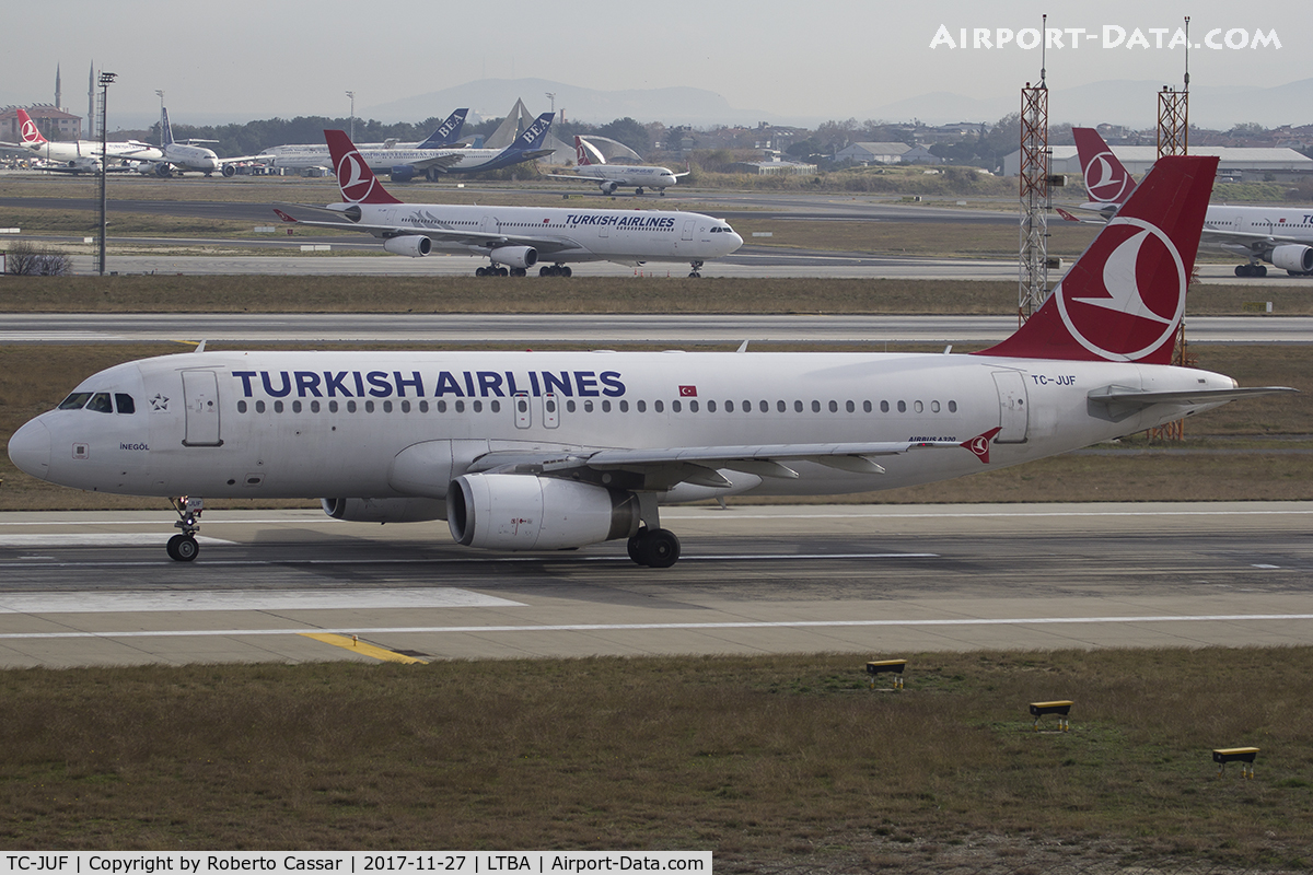 TC-JUF, 2004 Airbus A320-232 C/N 2164, Istanbul Ataturk