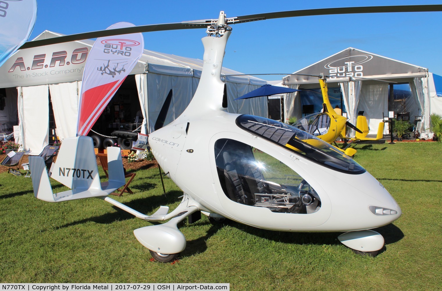 N770TX, 2017 AutoGyro Cavalon C/N V00307, Cavalon