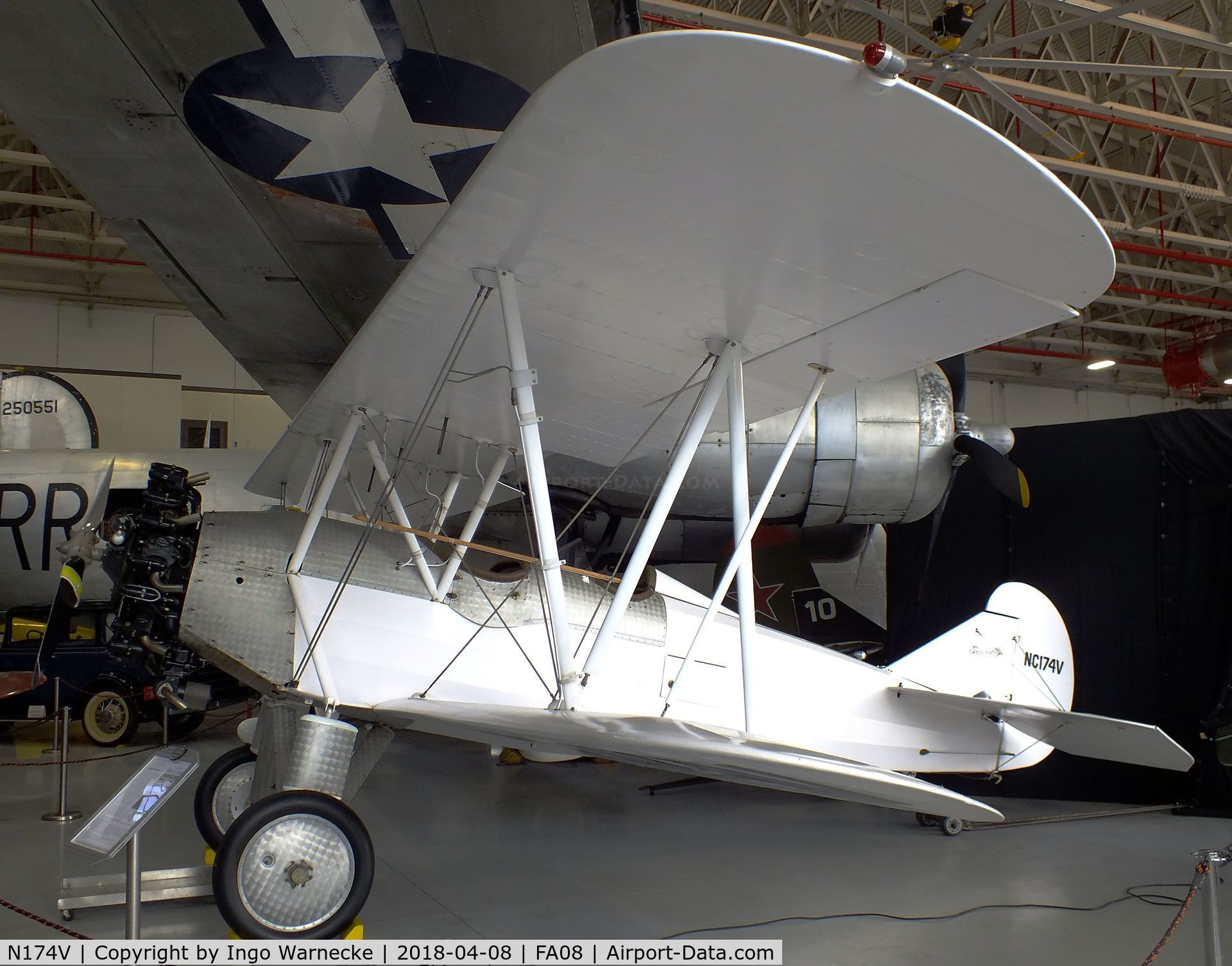 N174V, 1930 Curtiss-Wright Travel Air B-4000 C/N 1365, Curtiss-Wright Travel Air B-4000 at the Fantasy of Flight Museum, Polk City FL
