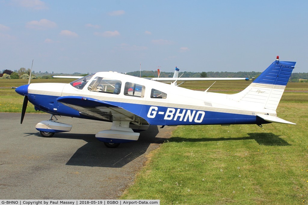 G-BHNO, 1980 Piper PA-28-181 Cherokee Archer II C/N 28-8090211, Ex:- N81413.