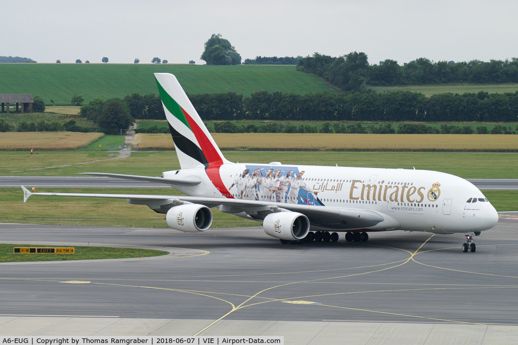 A6-EUG, 2016 Airbus A380-861 C/N 219, Emirates Airbus A380