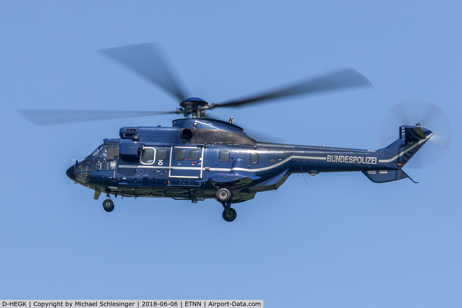 D-HEGK, 2009 Aerospatiale AS-332L-1 Super Puma C/N 2720, D-HEGK - Eurocopter AS-332L-1 Super Puma - Bundespolizei (Federal Police)