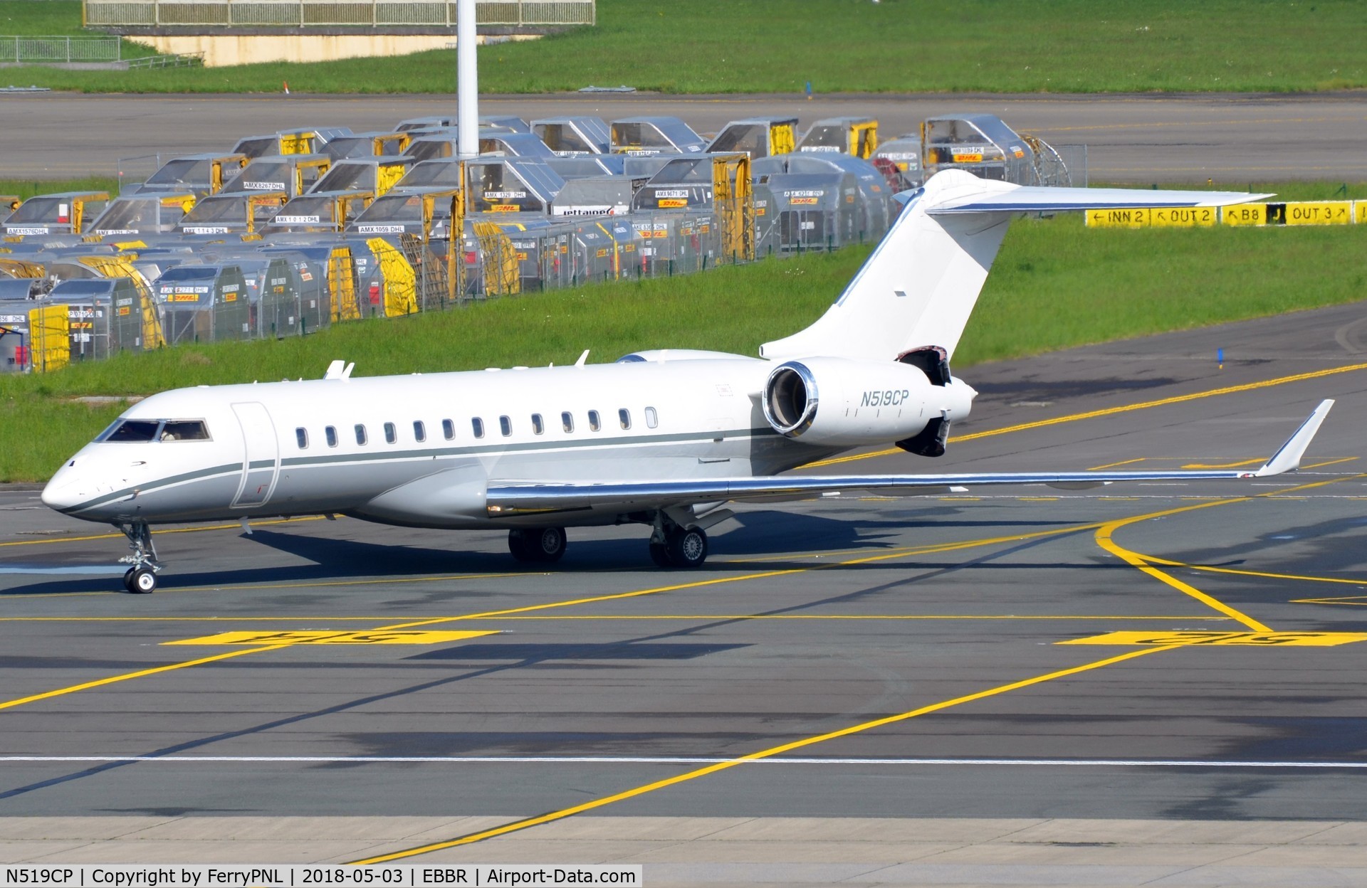 N519CP, 2006 Bombardier BD-700-1A10 Global Express C/N 9200, BD700 operated by Cheerful Jet