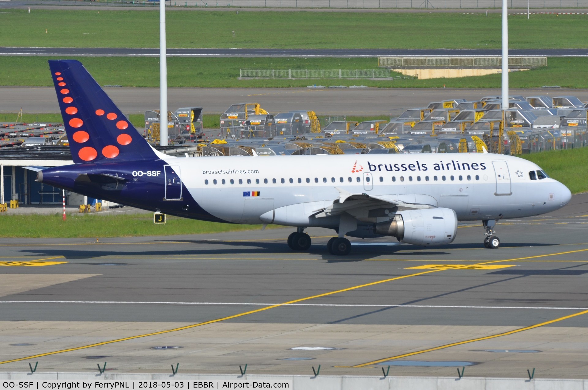 OO-SSF, 2006 Airbus A319-111 C/N 2763, Brussels A320 for departure