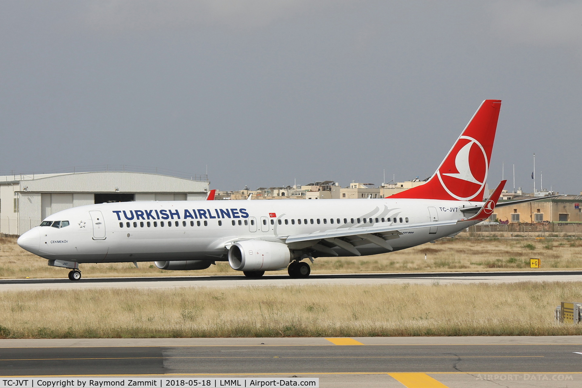 TC-JVT, 2016 Boeing 737-8F2 C/N 60020, B737-800 TC-JVT Turkish Airlines