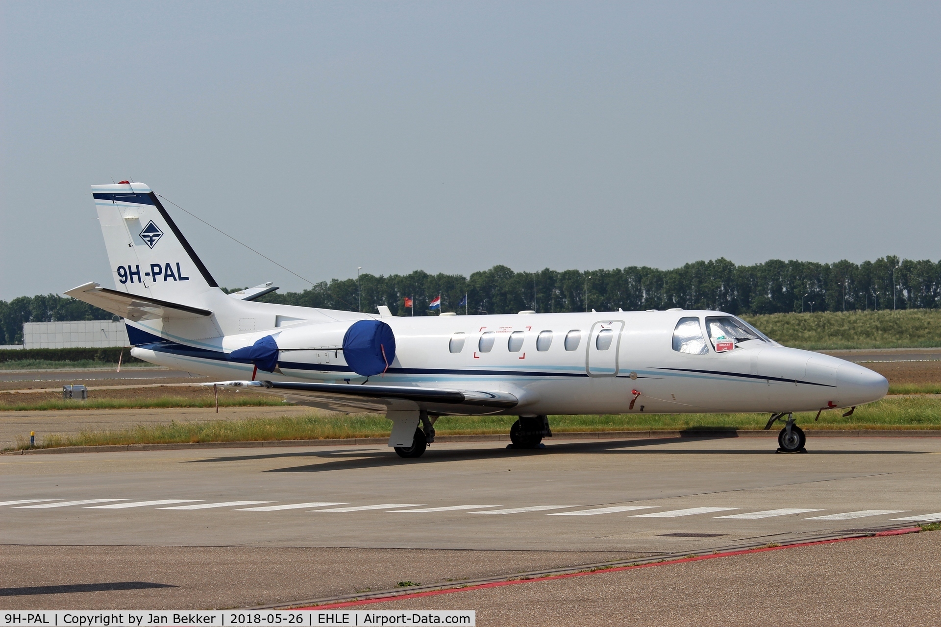 9H-PAL, 2000 Cessna 550 Citation Bravo C/N 550-0932, Lelystad Airport