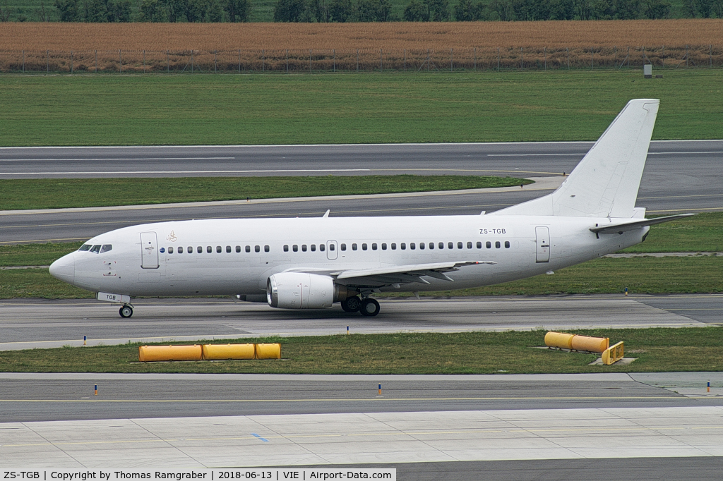 ZS-TGB, 1998 Boeing 737-36Q C/N 29327, Star Air Cargo Boeing 737-300