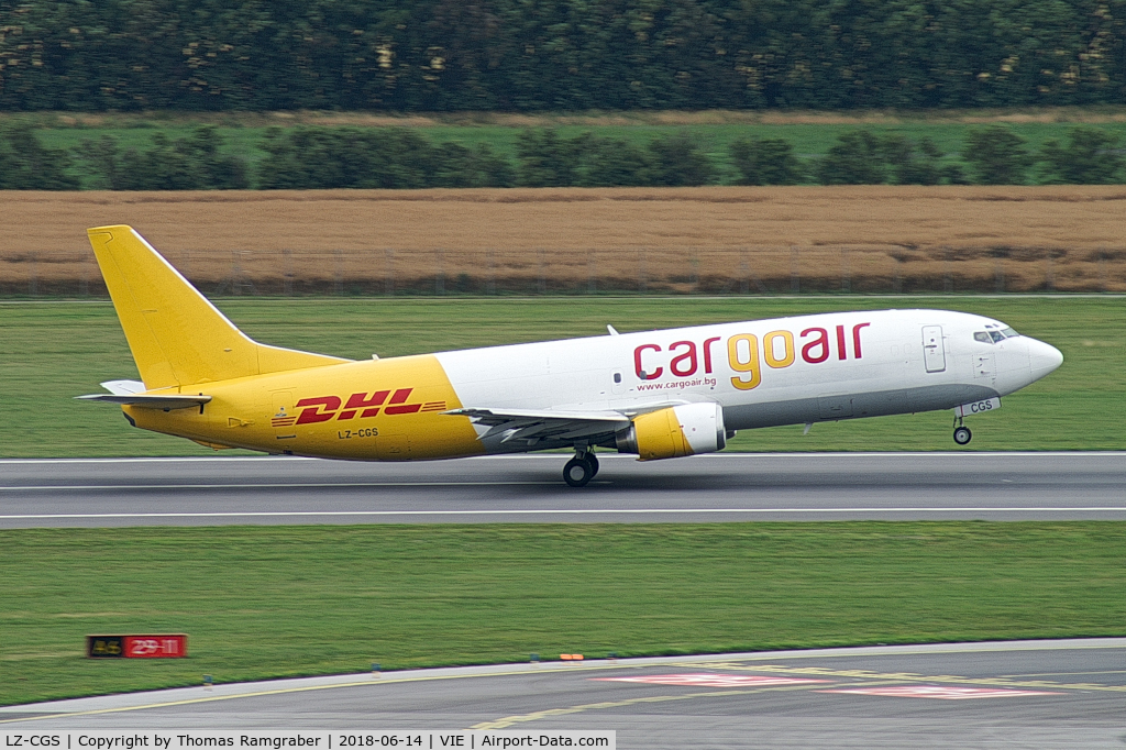LZ-CGS, 1994 Boeing 737-4Q8(SF) C/N 26306, Cargoair Boeing 737-400